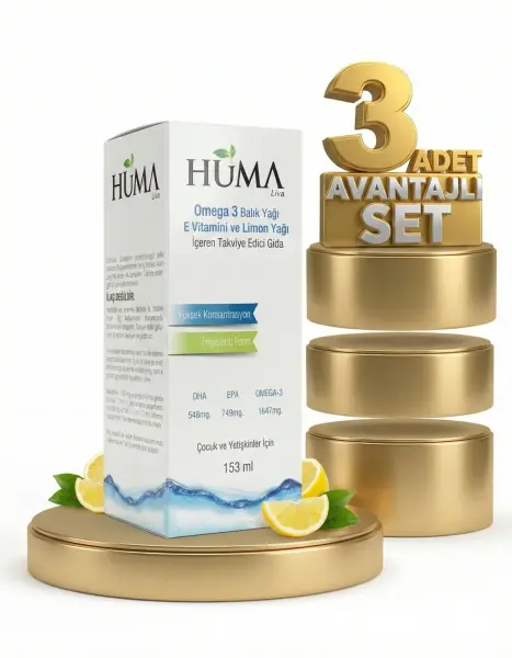 Naturalive Omega3 Balık Yağı x3 - 1