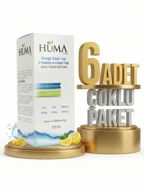 Naturalive Omega3 Balık Yağı x6 - 1