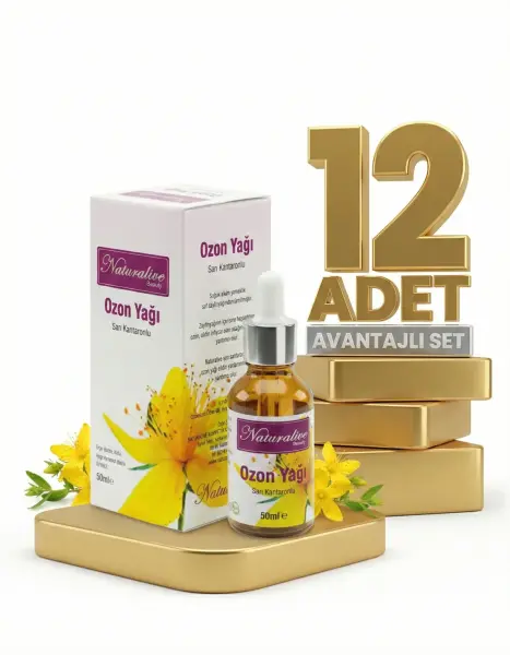 Naturalive Ozon Yağı Sarıkantaronlu 12x50 Ml - 1