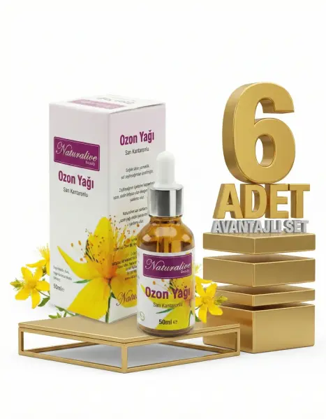 Naturalive Ozon Yağı Sarıkantaronlu 6x50 Ml - 1