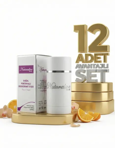 Naturalive Portakallı Deodorant 12x50 Gr - 1