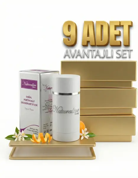 Naturalive Portakallı Deodorant 9x50 Gr - 1