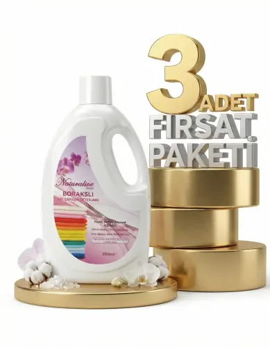 Naturalive Renkliler Sıvı Çamaşır Deterjanı 3x2,50 Lt - Naturalive