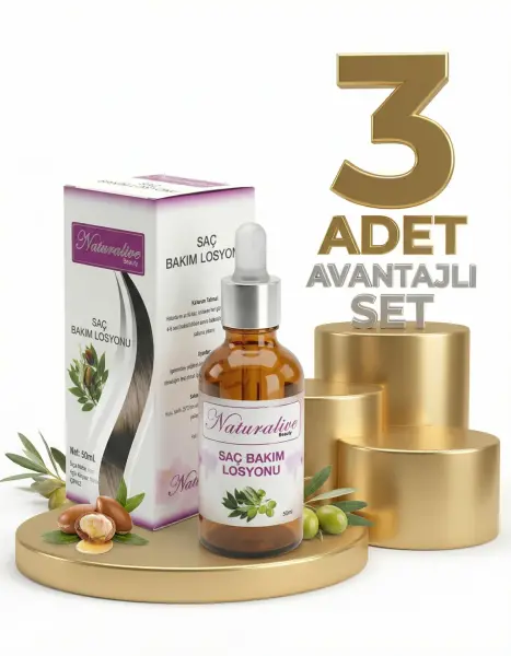 Naturalive Saç Bakım Losyonu 3x50 Ml - 1