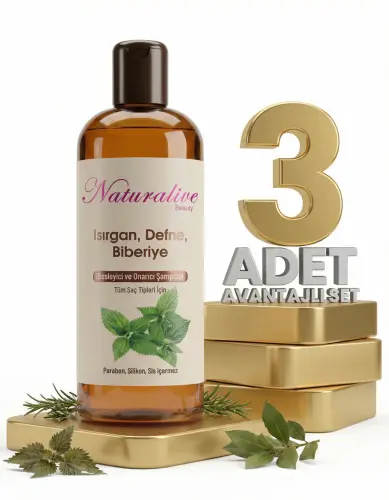 Naturalive Tüm Saçlar İçin Şampuanı 3x500 Ml - Naturalive