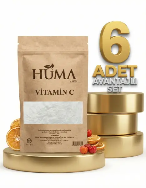 Naturalive Vitamin C 6x200 Gr - 1