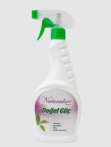 Naturalive Wc Banyo Temizleyici Doğal Güç 500 Ml - 1