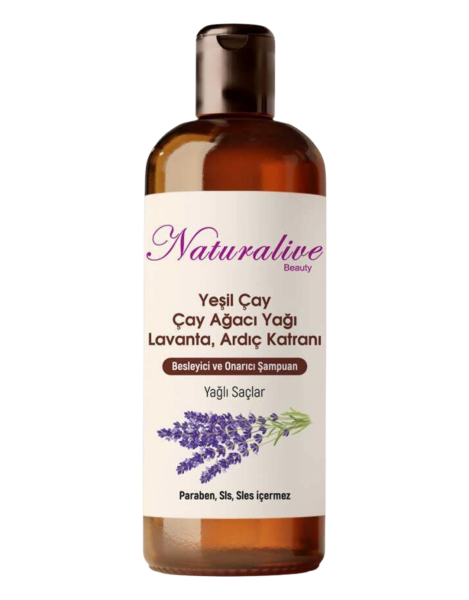 Naturalive Yağlı Saçlar İçin Şampuan 500 Ml - 1