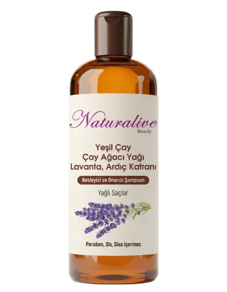 Naturalive Yağlı Saçlar İçin Şampuan 500 Ml - 1