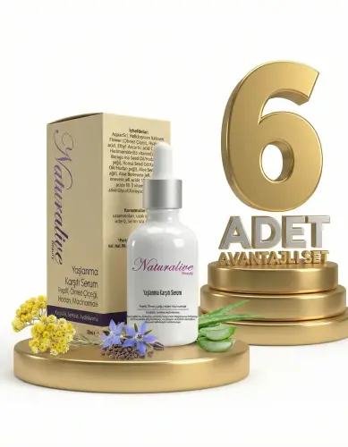 Naturalive Yaşlanma Karşıtı Serum 6x30 Ml - NATURALİVE
