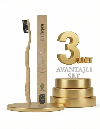 Naturalive Yetişkin Diş Fırçası x3 - NATURALİVE BEAUTY