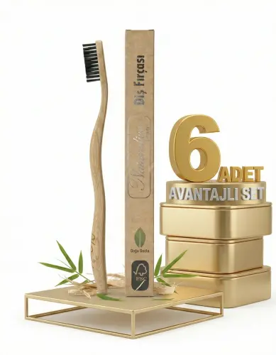 Naturalive Yetişkin Diş Fırçası x6 - NATURALİVE