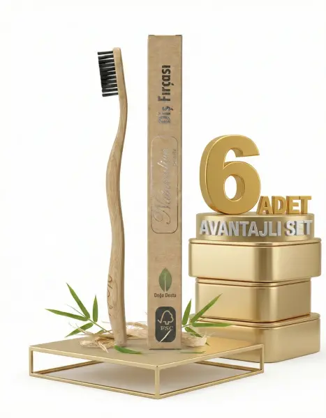 Naturalive Yetişkin Diş Fırçası x6 - 1