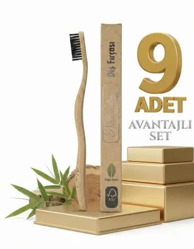Naturalive Yetişkin Diş Fırçası x9 - NATURALİVE BEAUTY