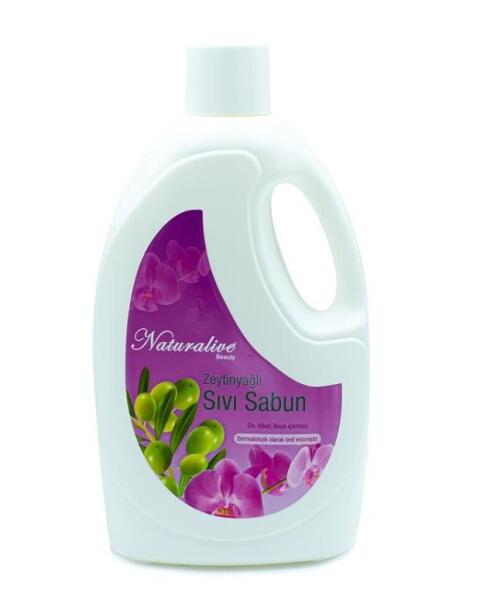 Naturalive Zeytinyağlı Sıvı El Sabunu 2,5 Lt - 1