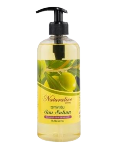 Naturalive ZeytinYağlı Sıvı Sabun 500 Ml - 1
