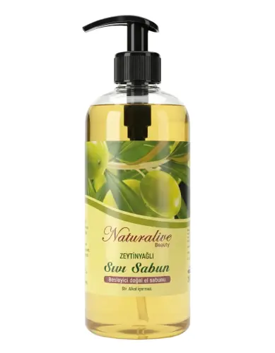 Naturalive ZeytinYağlı Sıvı Sabun 500 Ml - Naturalive