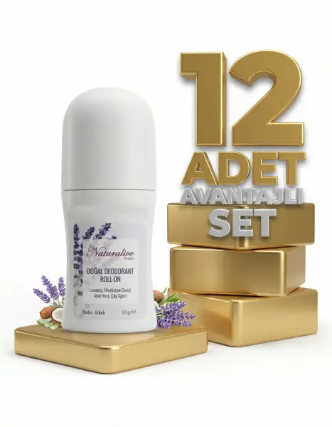 Naturelive Doğal Hindistan Cevizli Roll-on Deodorant 12x50 Gr - 1
