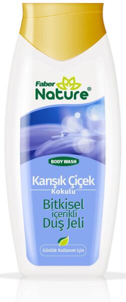 Naturex Karışık Çiçekli Duş Jeli 400 Ml - 1