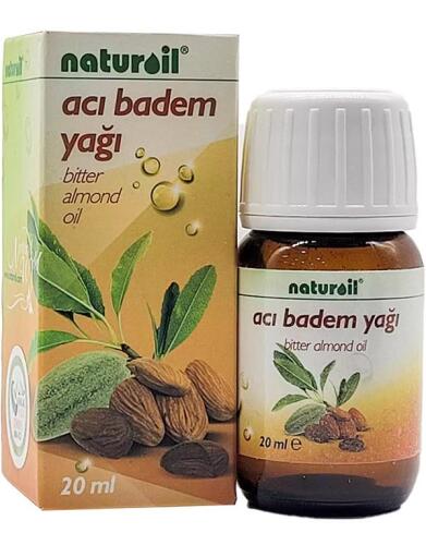 Naturoil Acı Badem Yağı 20 CC - Naturoil