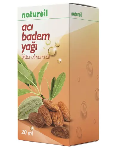Naturoil Acı Badem Yağı 20 CC - Naturoil