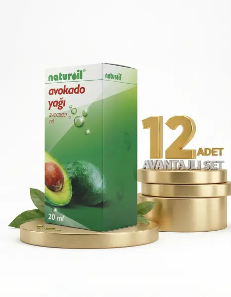 Naturoil Avakado Yağı 12x20 Cc - 1