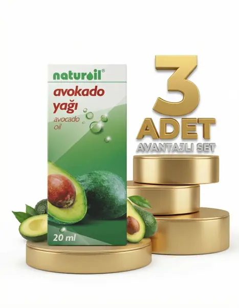 Naturoil Avakado Yağı 3x20 Cc - 1