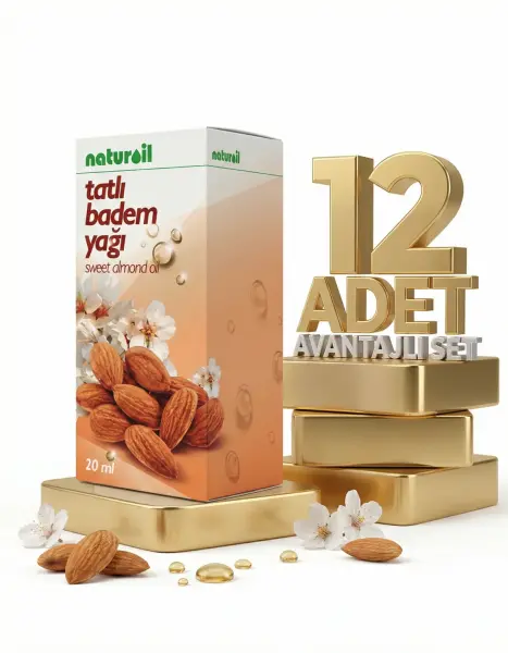 Naturoil Badem Yağı 12x20 Cc - 1