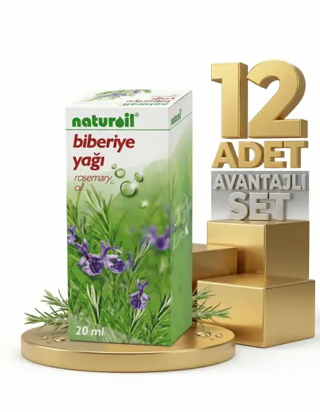 Naturoil Biberriye Yağı 12x20 Ml - 1