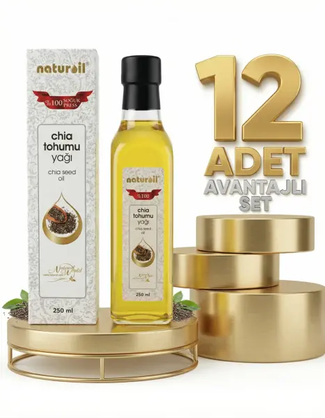 Naturoil Chıa Tahumu Yağı 12x250 Gr - 1
