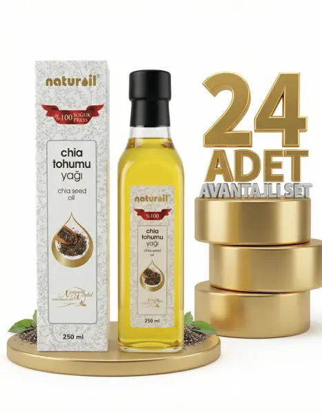 Naturoil Chıa Tahumu Yağı 24x250 Gr - 1