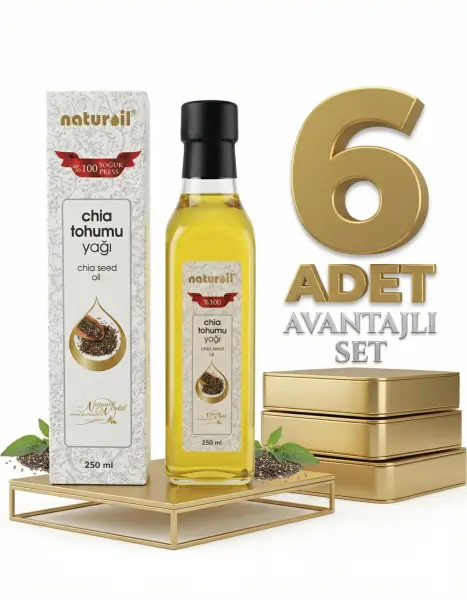 Naturoil Chıa Tahumu Yağı 6x250 Gr - 1
