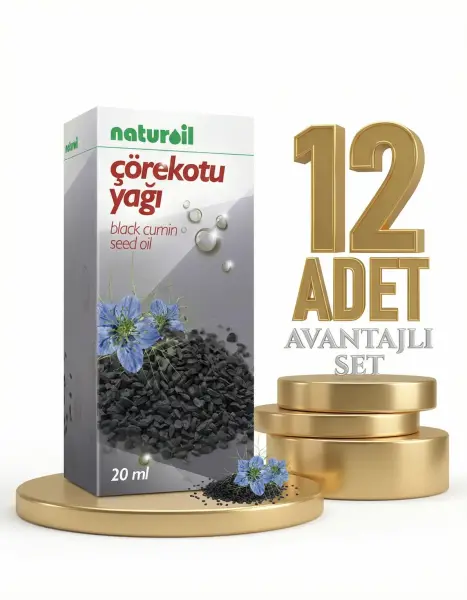 Naturoil Çörek Otu Yağı 12x20 Cc - 1