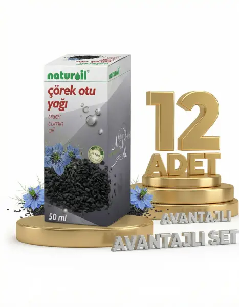 Naturoil Çörek Otu Yağı 12x50 Cc - 1