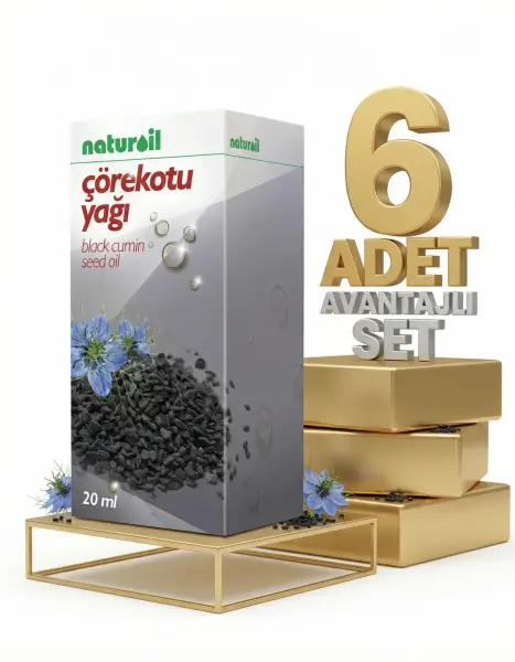 Naturoil Çörek Otu Yağı 6x20 Cc - 1