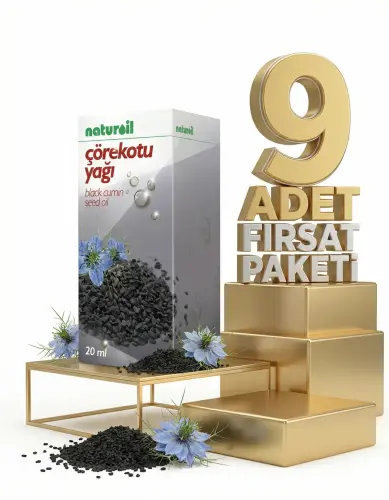 Naturoil Çörek Otu Yağı 9x20 Cc - Naturoil