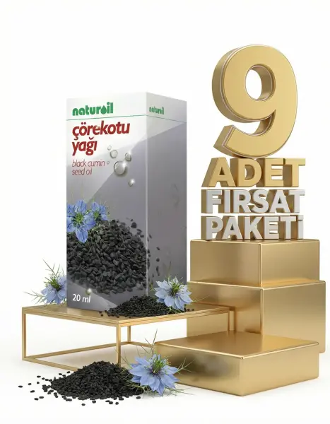 Naturoil Çörek Otu Yağı 9x20 Cc - 1