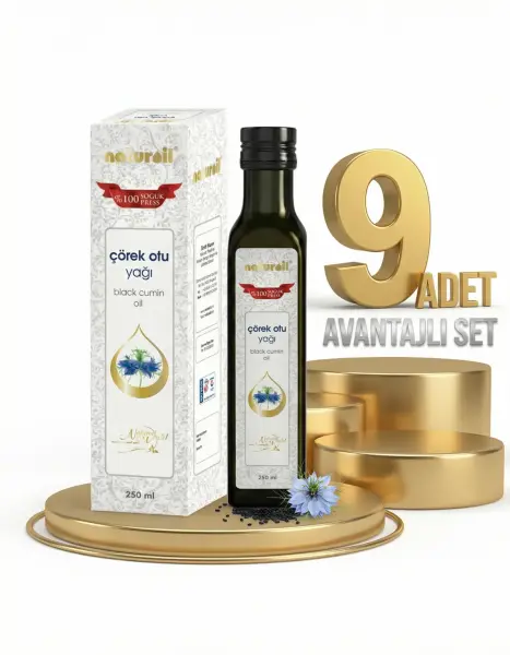 Naturoil Çörek Otu Yağı 9x250 Ml - 1