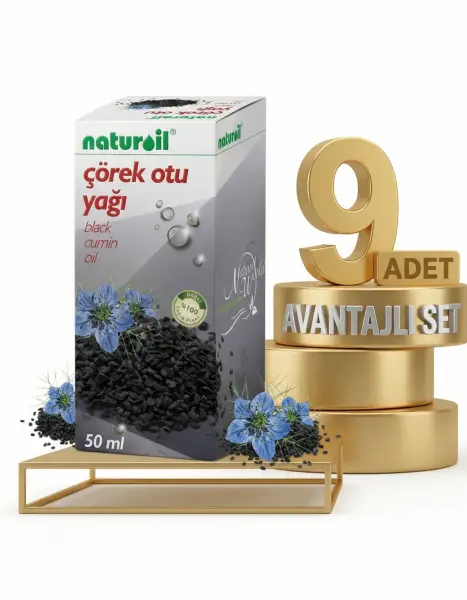 Naturoil Çörek Otu Yağı 9x50 Cc - 1