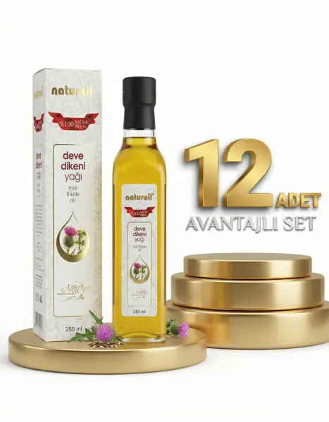 Naturoil Deve Dikeni Yağı 12x250 Ml - 1