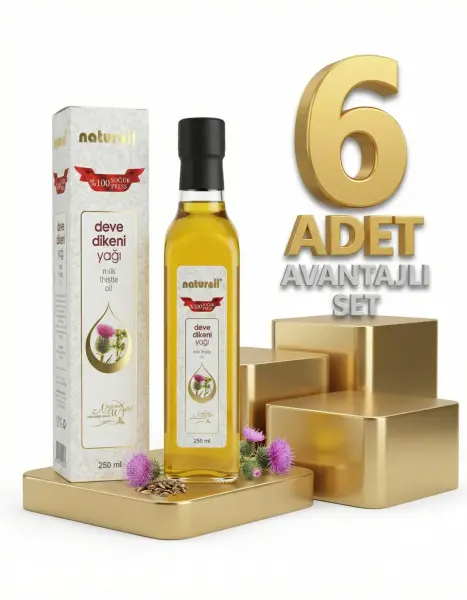 Naturoil Deve Dikeni Yağı 6x250 Ml - 1