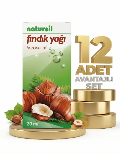 Naturoil Fındık Yağı 12x20 Ml - 1