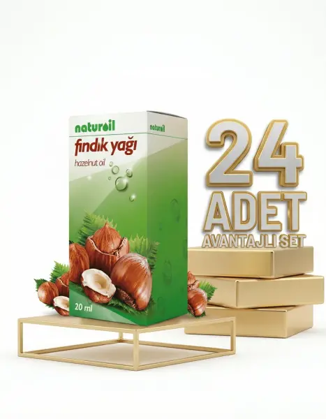 Naturoil Fındık Yağı 24x20 Ml - 1