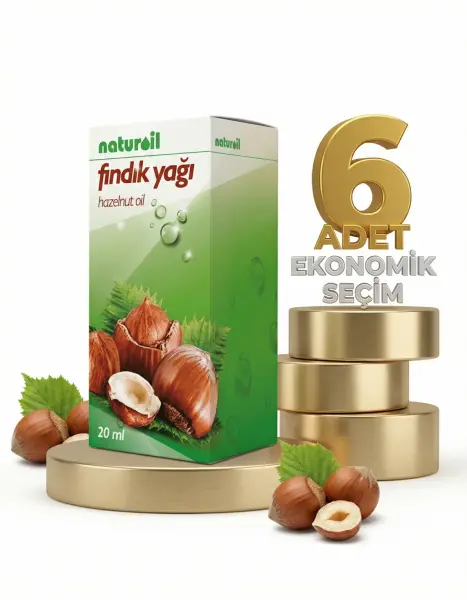 Naturoil Fındık Yağı 6x20 Ml - 1