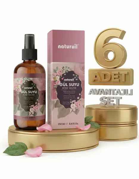 Naturoil Gül Suyu 6x250 Ml - 1