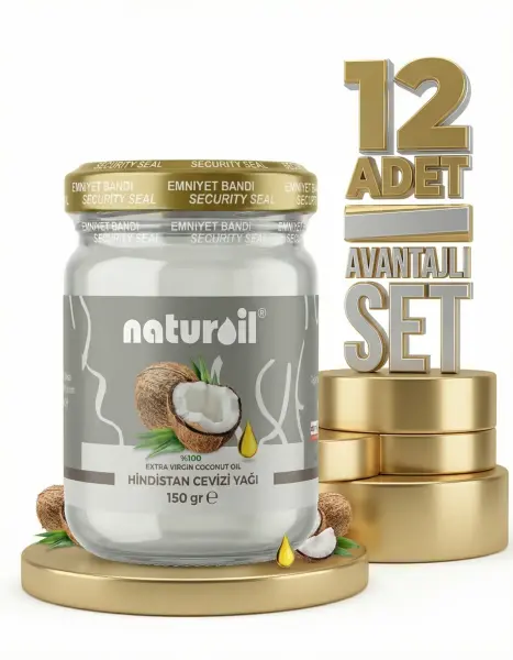 Naturoil Hindistan Cevizi Yağı 12x80 Gr - 1