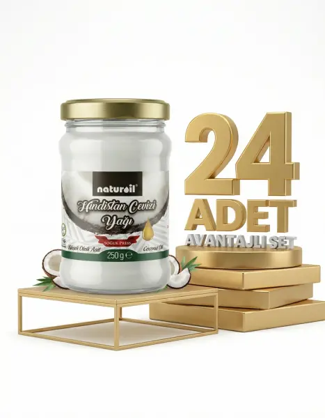 Naturoil Hindistan Cevizi Yağı 24x250 Gr - 1