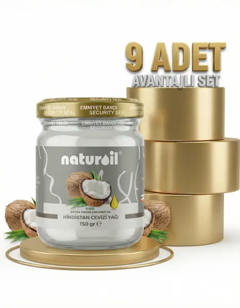 Naturoil Hindistan Cevizi Yağı 9x80 Gr - 1