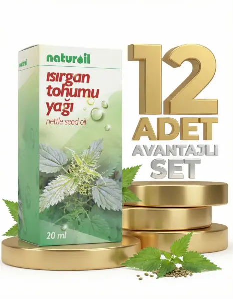 Naturoil Isırgan Tohumu Yağı 12x20 Cc - 1