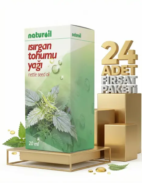 Naturoil Isırgan Tohumu Yağı 24x20 Cc - 1